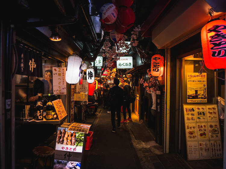 Omoide Yokocho food