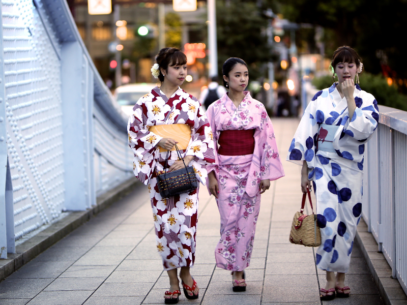 trang phục Nhật Bản yukata